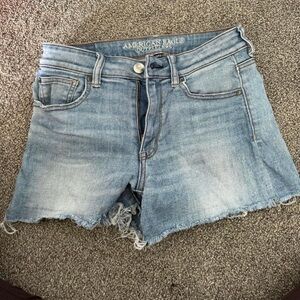 American Eagle stretch jean shorts
